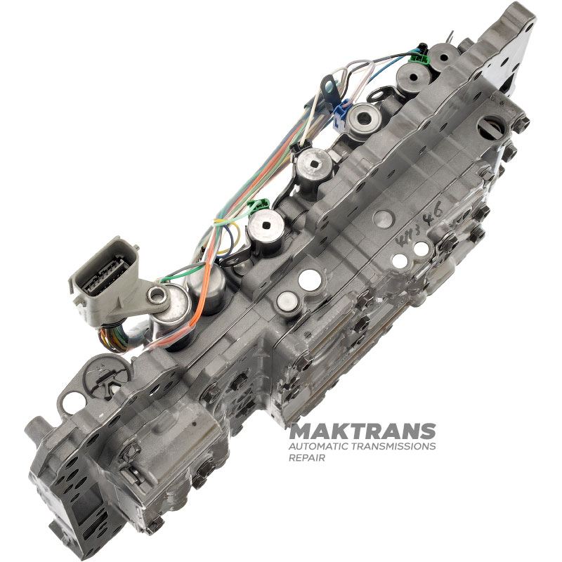 Valve body assembly with solenoids TOYOTA / LEXUS A750E, A750F — separator plate S04