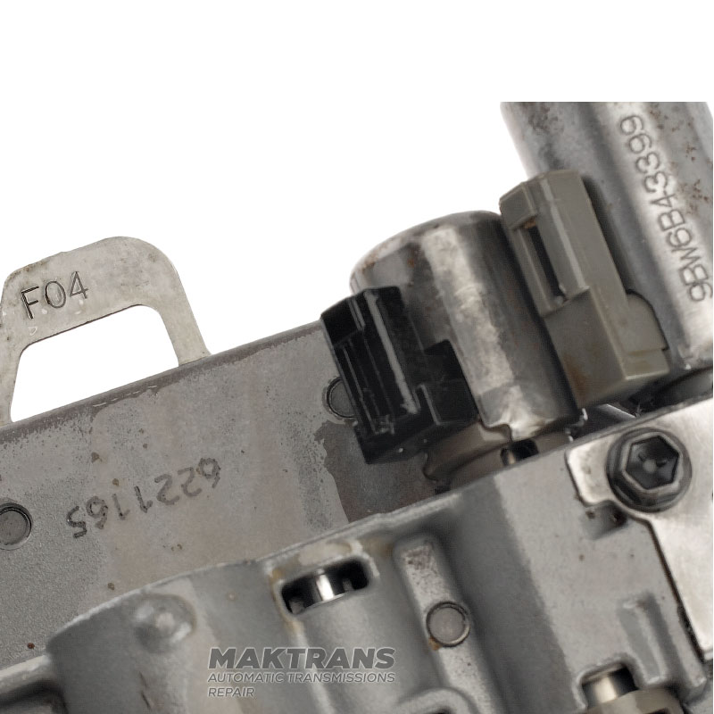 Valve body assembly with solenoids TOYOTA / LEXUS A750E, A750F — separator plate F04