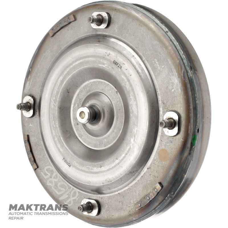Torque converter (used, untested) FORD 8F35 - K marking on the housing, GFXZB marking, JM5P KD, pilot height 28 mm (ext. Ø 20.90 mm)
