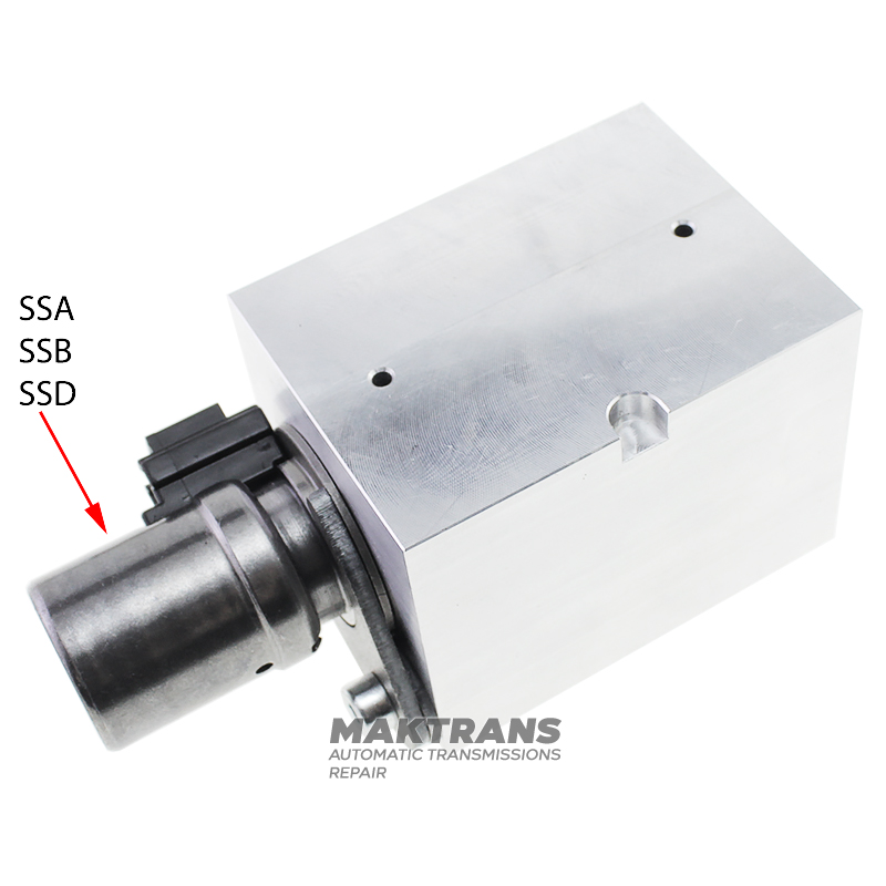 Adapter for testing solenoids 4F27E FNR5