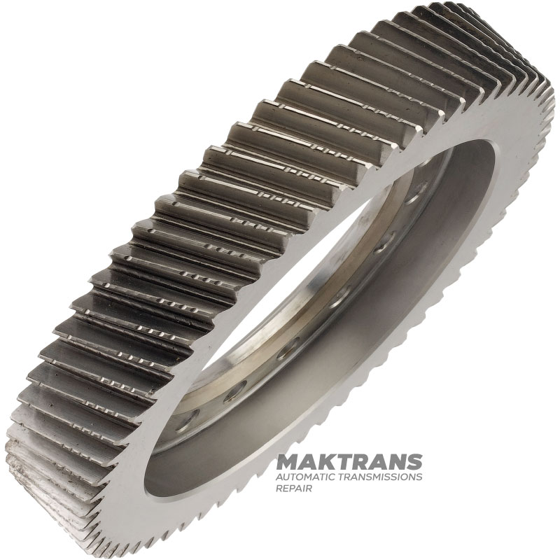 Helical differential gear GM 6T70E, 6T75E / FORD 6F50, 6F55 — 63 teeth (outer diameter 232.90 mm, 5 notches), BA5P-7F343-DA