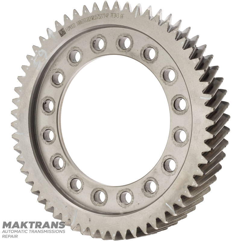 Helical differential gear FORD 6F50, 6F55 — 59 teeth (outer diameter 218.65 mm, 1 notch), 7T4P-7F343-AF