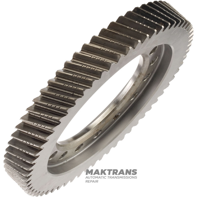 Helical differential gear FORD 6F50, 6F55 — 63 teeth (ext. Ø 232 mm, 4 notches), width 31.75 mm, BT4P-7F343-DA