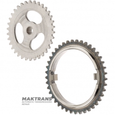 Oil pump drive gear set TOYOTA / LEXUS AJA0E, AJA0F - driving gear 41 teeth (outer Ø 80.80 mm), driven gear 34 teeth (outer Ø 66.65 mm), 3578360010, 3578260010