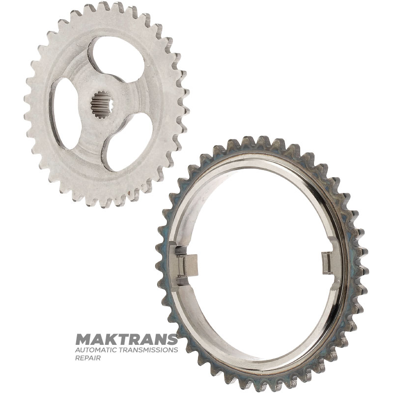 Oil pump drive gear set TOYOTA / LEXUS AJA0E, AJA0F - driving gear 41 teeth (outer Ø 80.80 mm), driven gear 34 teeth (outer Ø 66.65 mm), 3578360010, 3578260010