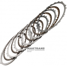 Set of steel and friction discs B2 Brake TOYOTA / LEXUS AJA0E, AJA0F - total thickness of the set 23.30 mm, 5 friction discs