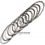 Set of steel and friction discs B2 Brake TOYOTA / LEXUS AJA0E, AJA0F - total thickness of the set 23.30 mm, 5 friction discs