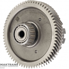 Intermediate shaft of differential FORD 6F50N, 6F55N — 17 teeth (4 notches, outer Ø 71.45 mm), 68 teeth (outer Ø 164.40 mm, width 26.75 mm)
