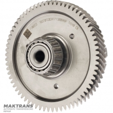 Intermediate shaft of differential FORD 6F50N, 6F55N — 19 teeth (3 notches, outer Ø 78.70 mm), 68 teeth (outer Ø 164.35 mm, width 22.15 mm)