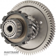 Intermediate shaft of differential FORD 6F50N, 6F55N — 19 teeth (3 notches, outer Ø 78.70 mm), 68 teeth (outer Ø 164.35 mm, width 22.15 mm)