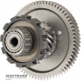 Intermediate shaft of differential FORD 6F50N, 6F55N — 19 teeth (3 notches, outer Ø 78.70 mm), 68 teeth (outer Ø 164.35 mm, width 22.15 mm)