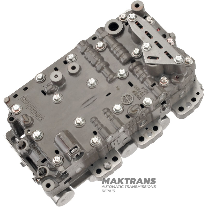 Valve body assembly with solenoids VAG 09H, AQ451 (8-speed transmission) — 09U356039, 46215-T87810, 46214-T87810, 46213-T87810