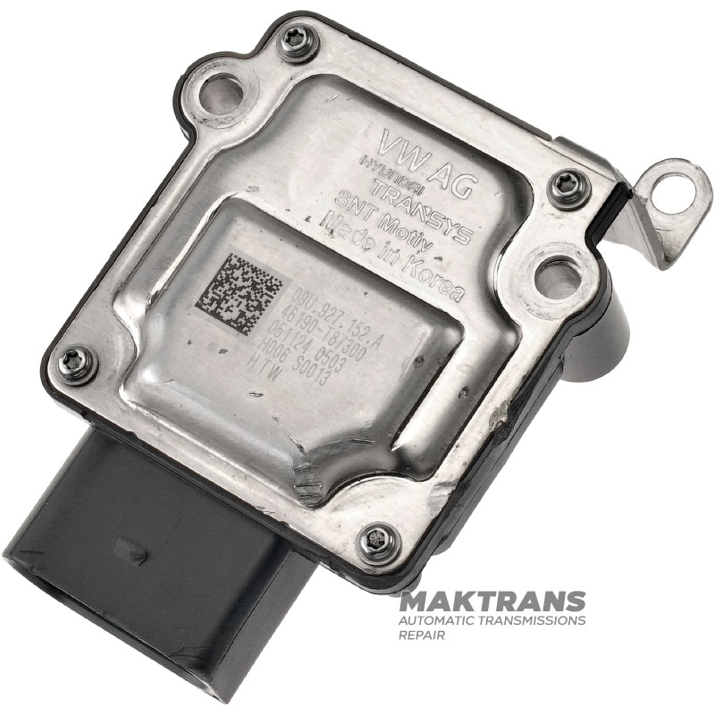 Electronic control unit VAG 09H, AQ451 (8-speed transmission) — 09U927152A, 46190T87300, (4-pin connector)