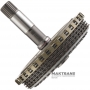 Input shaft, Overdrive Clutch drum VAG 09H, AQ451 (8-speed transmission) - total shaft length 142 mm, 23 splines (ext. Ø 23.40 mm), 5 friction discs