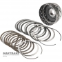 Drum 3-7-R / 4-6 Clutch VAG 09H, AQ451 (8-speed transmission) — 3-7-R Clutch (4 friction discs), 4-6 Clutch (8 single-sided friction discs)