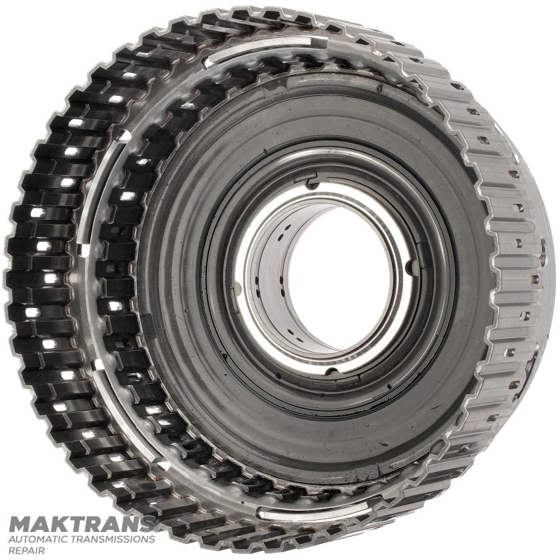 Drum 3-7-R / 4-6 Clutch VAG 09H, AQ451 (8-speed transmission) — 3-7-R Clutch (4 friction discs), 4-6 Clutch (8 single-sided friction discs)