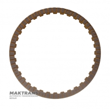 Friction disc (single-sided) 4-6 Clutch VAG 09H, AQ451 — thickness 2.20 mm, outer Ø 163.40 mm, 36 teeth