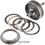 Input shaft and drum FORWARD Clutch GM CVT VT40 (CVT250) - 2 friction discs, ring gear 86 teeth