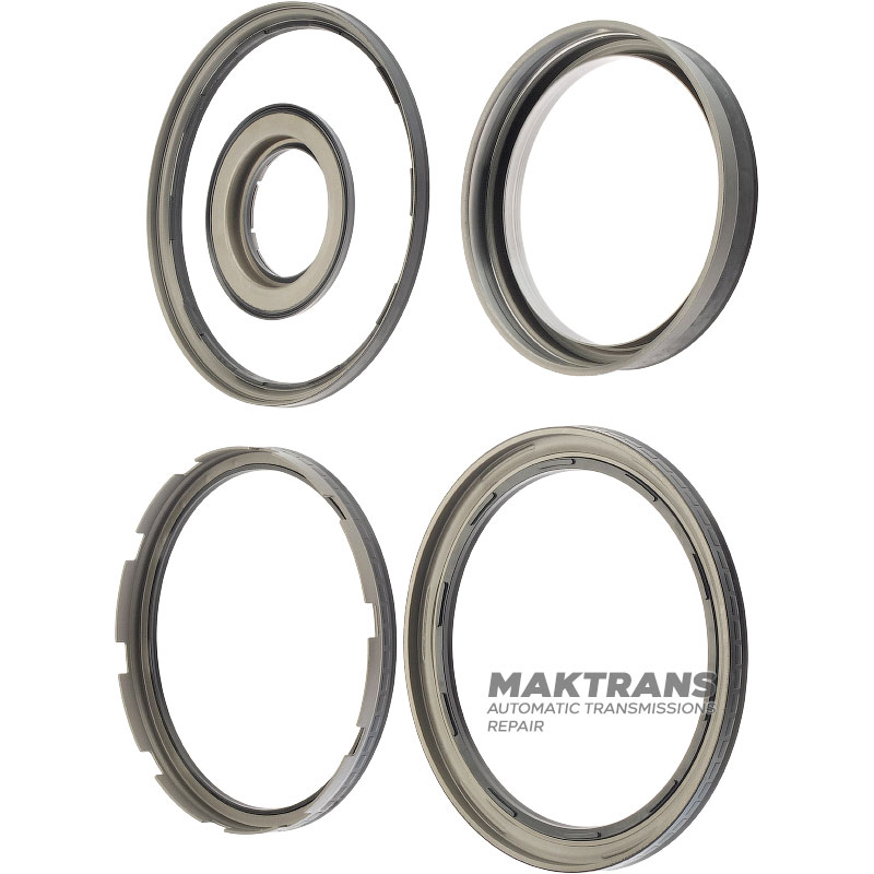 Rubberized piston kit 6T40, 6T45 — K204960A (5 pistons per set), piston 4-5-6 Clutch Gen1 (111x66x17)