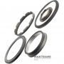 Rubberized piston kit 6T40, 6T45 — K204960A (5 pistons per set), piston 4-5-6 Clutch Gen1 (111x66x17)