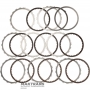 Set of steel and friction discs B1 Reverse Brake RE5R05A 3166295X00 - 7 friction discs (40 teeth), total thickness of the set 31.60 mm, thickness of the steel disc 2 mm