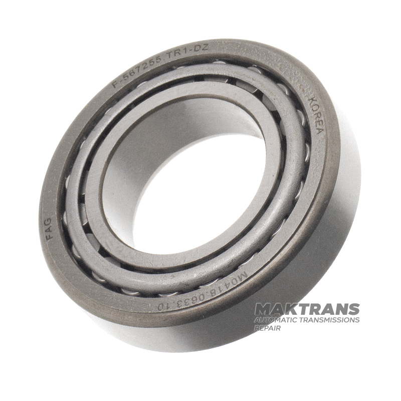 Tapered roller radial bearing output shaft of the transfer case / housing - 65x35x18.65/13.90, F-567255.TR1-DZ, M0418.0633.10, 0501.325.610