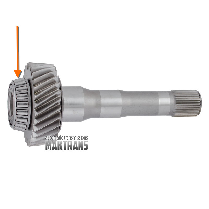 Tapered roller radial bearing output shaft of the transfer case / housing - 65x35x18.65/13.90, F-567255.TR1-DZ, M0418.0633.10, 0501.325.610