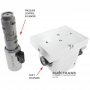 Adapter for testing solenoids 0C8 (TR-80SD)