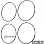 Gasket set 0B5 DL501 S-Tronic - K211900 (with separator plates)