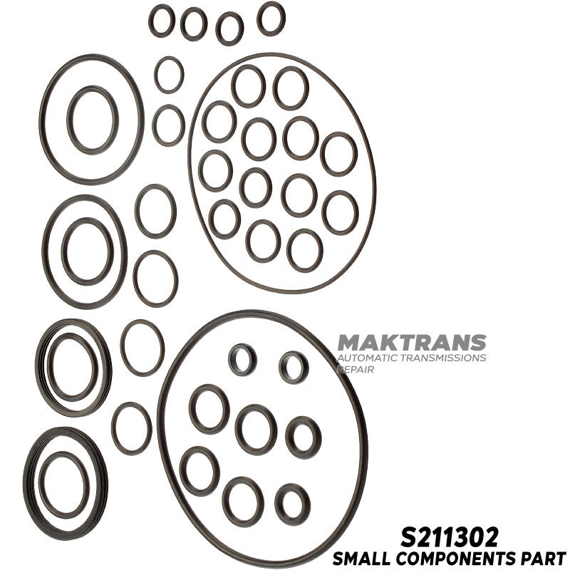 Gasket set 0B5 DL501 S-Tronic - K211900 (with separator plates)
