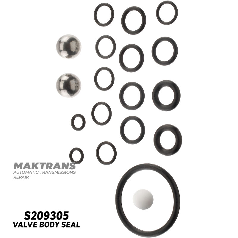 Set of gaskets GETRAG 6DCT450 MPS6 — K209900A+, with valve body separator plate