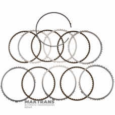 TOYOTA / LEXUS Hybrid PC60 Steel and Friction Disc Set - 22.20mm Total Thickness, 5 Friction Discs