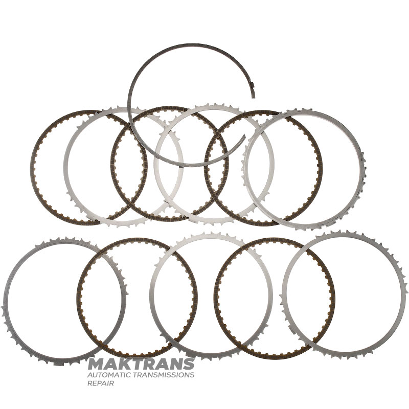 TOYOTA / LEXUS Hybrid PC60 Steel and Friction Disc Set - 22.20mm Total Thickness, 5 Friction Discs