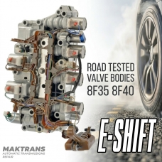 Road Tested Valve Body FORD 8F35, 8F40 E-Shift – JM5P-7A101-AE, JM5P-7G276-GA (separative plate JM5P-7J236-DB)