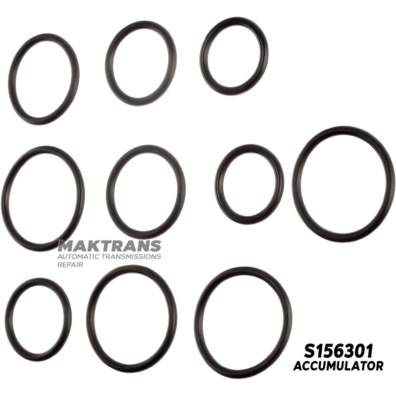 Gasket set 5L40E, 5L50E - 2001-up, with separator plate