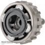 Input shaft / planetary gear (without sun gear) FORD HF55 eCVT PZ18-7A153-AA PZ18-7D055-AA PZ18-7H578-AB - 4 satellites (26 teeth), overall height 152 mm (21 splines, outer Ø 21.80 mm)