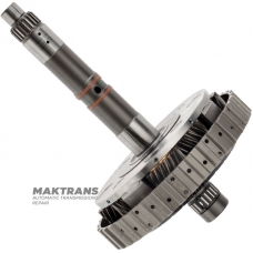 Rear planetary gear VAG 09H, AQ451 (8-speed transmission) — 45762-T87800, 4 satellites (19 teeth) / 4 satellites (18 teeth), sun gear 38 teeth (ext. Ø 58.45 mm)