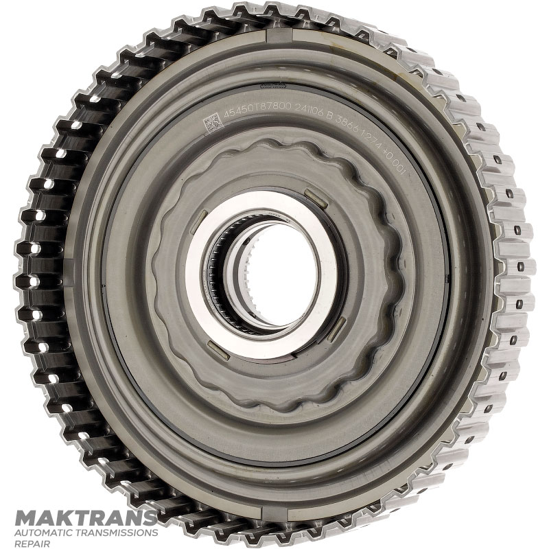 Underdrive Clutch Drum VAG 09H, AQ451 (8-speed transmission) — 45450T87800, 45454T87800, 5 friction discs