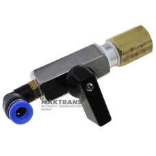 Faucet (assembled with fittings) for vacuum pump
