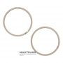 Set of plastic (PEEK) split rings for input shaft JATCO JF011E, JF016E, JF017E - 28.50 x 25.20 x 1.70 (2 rings included)