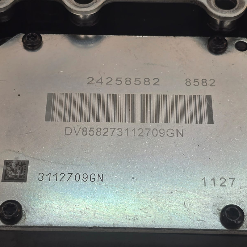 TCM / Solenoid Block GM 6T30, 6T40, 6T45, 6T50 (Gen1) - 24258582, solenoids with black caps