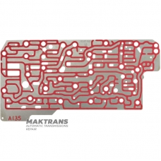 Valve body separator plate (aluminum) ZF 9HP48, 948TE - marking A135 / B135, for start-stop, E-Shift, 0501227135