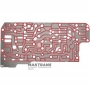 Valve body separator plate (aluminum) ZF 9HP48, 948TE - no markings, M-Shift, 1094327073