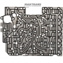 Valve Body Separator Plate (Aluminum) 845RE, 850RE, 8HP45, 8HP45X, 8HP50, 8HP50X, 8HP55A, 8HP55FL, 8HP65A, 8HP65AX, 8HP70, 8HP70X, 8HP75, 8HP75X, 8HP90, 8HP90A, 8HP95, 8HP95A, 8HP95AX, 8HP95X — Markings A071 / B071, 1087327221