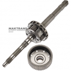 Output shaft TOYOTA / LEXUS A760H (4WD) LEXUS IS250, IS350 — output shaft length 271 mm, 22 splines (outer Ø 34.80 mm)