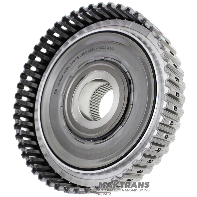 Drum Underdrive Clutch JEEP A8F30 — 45450P4G810, 45454P4G810 total height 63 mm, (empty without discs, height from piston to retaining ring 20 mm (for 5 friction discs)