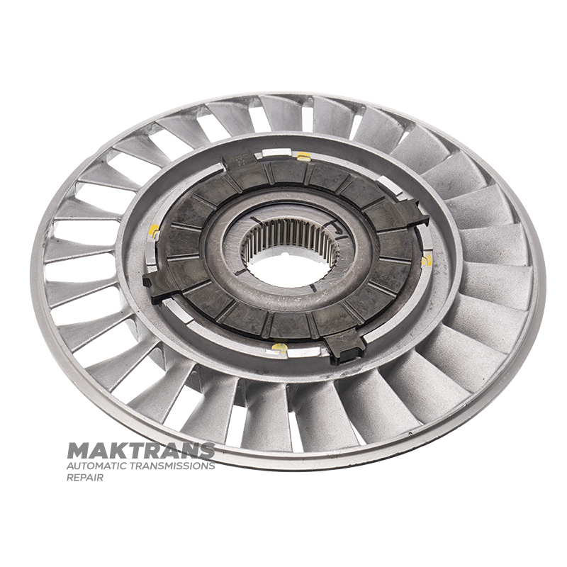 Ford 8F35 torque converter reactor wheel - housing number 1014-06, torque converter marking L or yellow square