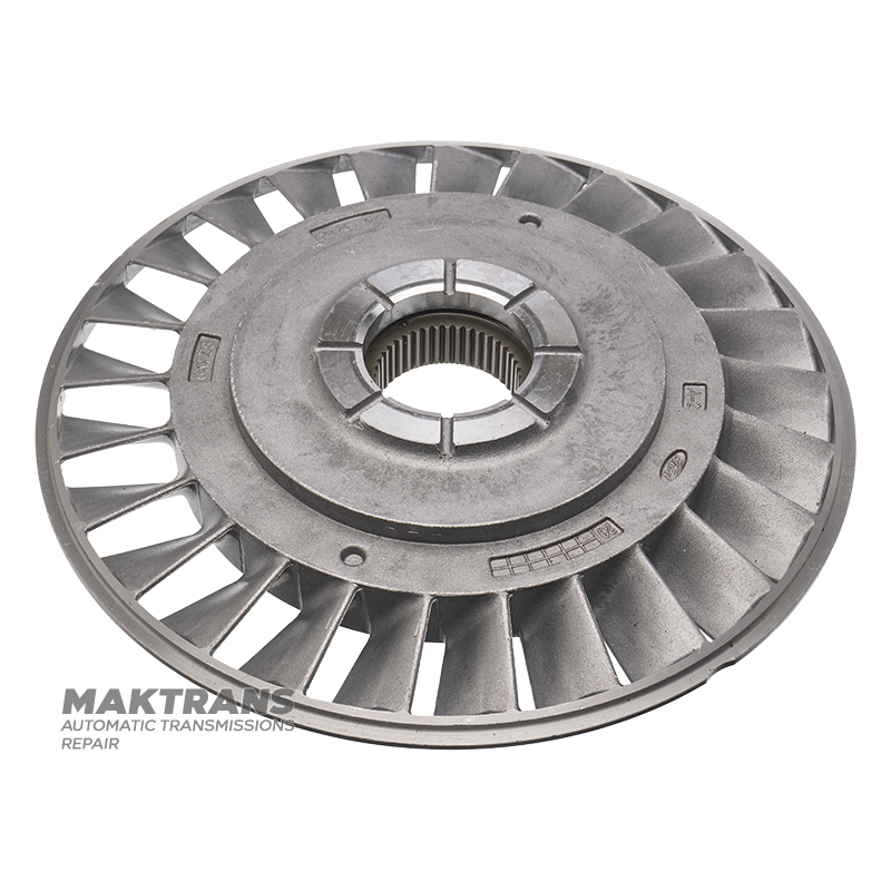 Ford 8F35 torque converter reactor wheel - housing number 1014-06, torque converter marking L or yellow square