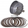 Output shaft, drum C4 Clutch TOYOTA / LEXUS AJA0E, AJA0F - 5 friction discs, shaft length 104 mm, 22 splines (ext. Ø 38 mm)