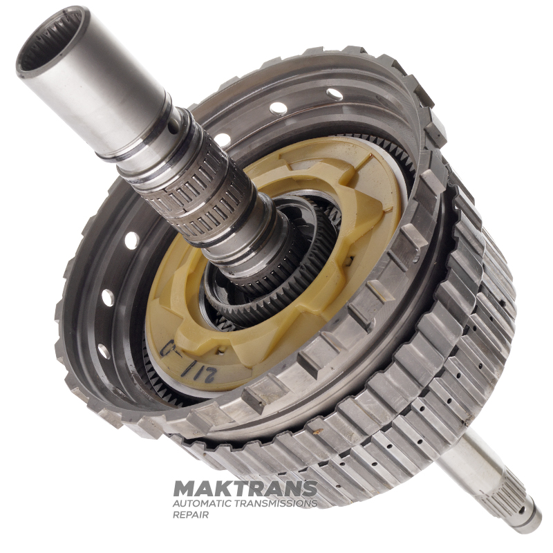 Input shaft, front planetary gear TOYOTA / LEXUS AJA0E, AJA0F - shaft length 387 mm, 4 satellites (20 teeth) / 4 satellites (21 teeth) x 4 satellites (20 teeth)